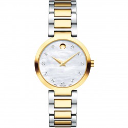 MOVADO HORLOGE MODERN CLASSIC 11 DIAMONDS - 211662