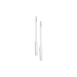 ZILVEREN OORHANGERS STAAFJE - 1001135 - 216630
