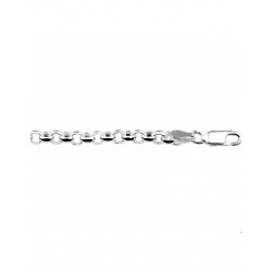 ZILVEREN JASSERON ARMBAND 4,5 MM 15 CM - 1007688 - 197912