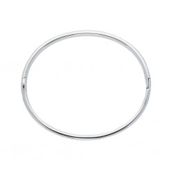 MASSIEF ZILVEREN BANGLE OVAAL [6X60MM] - 220193