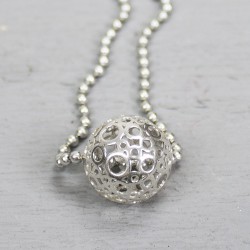 JEH ZILVEREN OPEN BAL [ZONDER COLLIER] - 212651