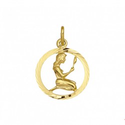 GOUDEN STERRENBEELD HANGER ROND - MAAGD - 215557 GOUDEN STERRENBEELD HANGER ROND - MAAGD - 215557