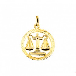 GOUDEN STERRENBEELD HANGER ROND - WEEGSCHAAL - 215558 GOUDEN STERRENBEELD HANGER ROND - WEEGSCHAAL - 215558