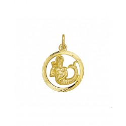 GOUDEN STERRENBEELD HANGER ROND - WATERMAN - 191043