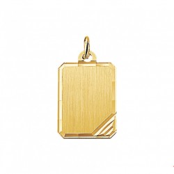 GOUDEN GRAVEERPLAAT - RECHTHOEK - 195194