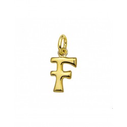 GOUDEN HANGER ALFABET - LETTER F - 116252