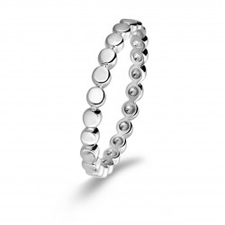 ROSA DI LUCA ZILVEREN BOLLETJES RING MAAT 58 - 629.726 - 201839