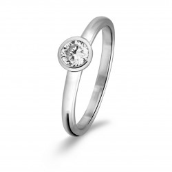 ROSA DI LUCA ZILVEREN RING MET ZIRKONIA - 204454