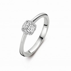 ROSA DI LUCA ZILVEREN RING MET ZIRKONIA MAAT 58 - 629.789 - 229831