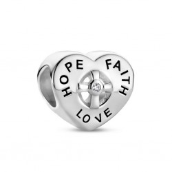 ROSA DI LUCA ZILVEREN BEDEL [HAPPY MOMENTS] - 225445