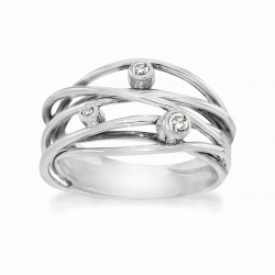 RABINOVICH ZILVEREN RING MET ZIRKONIA - SPARKLING DREAM - 70303006 - 212301 RABINOVICH ZILVEREN RING MET ZIRKONIA - SPARKLING DREAM - 70303006 - 212301