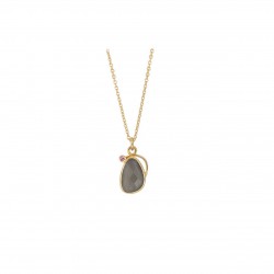 RABINOVICH GOUD OP ZILVER COLLIER MET HANGER - 78502356 - 222139 RABINOVICH GOUD OP ZILVER COLLIER MET HANGER - 78502356 - 222139