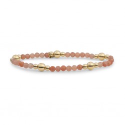 SPARKLING JEWELS ARMBAND SUNSTONE BOLD MIX-GOLD - 227020