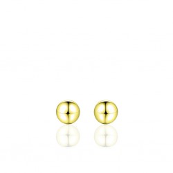 GOUD OP ZILVER OORKNOPPEN - 7MM - 212539 GOUD OP ZILVER OORKNOPPEN - 7MM - 212539