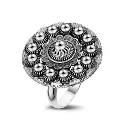 DUTCH BUTTON RING MET EEN 24MM KNOOP [MT16] - 211780