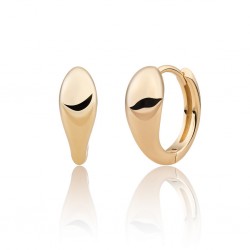 EARRINGS BOLD FUSE SMALL HUGGIES-GOLD - 228699 EARRINGS BOLD FUSE SMALL HUGGIES-GOLD - 228699