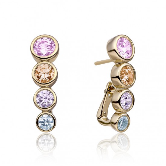 SPARKLING JEWELS SIERADEN, OORBELLEN EAG36-MULTI • 872115499300