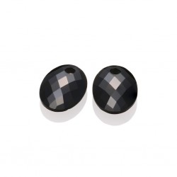 SPARKLING JEWELS EARSTONES MEDIUM OVAL ZWARTE ONYX - 226283 SPARKLING JEWELS EARSTONES MEDIUM OVAL ZWARTE ONYX - 226283