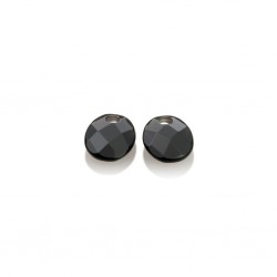 SPARKLING JEWELS EARSTONES SMALL OVAL - ONYX - 232024 SPARKLING JEWELS EARSTONES SMALL OVAL - ONYX - 232024