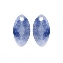 SPARKLING JEWELS EARSTONES LEAF BLUE AVENTURINE - 226515 SPARKLING JEWELS EARSTONES LEAF BLUE AVENTURINE - 226515