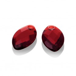 SPARKLING JEWELS EARSTONES LEAF RUBY QUARTZ - 232033 SPARKLING JEWELS EARSTONES LEAF RUBY QUARTZ - 232033