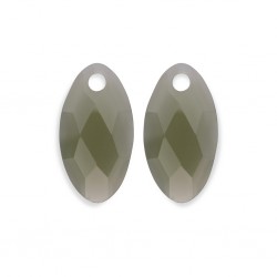 SPARKLING JEWELS EARSTONES LEAF LIME JADE - 230447 SPARKLING JEWELS EARSTONES LEAF LIME JADE - 230447
