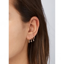 JACKIE SHINNING STAR HOOPS - 226851