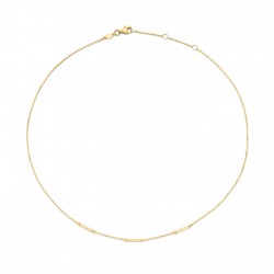 JACKIE GOUDEN COLLIER - TRIPLE BAR - 215496