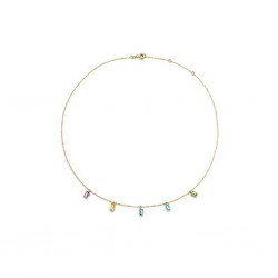 JACKIE GOUDEN COLLIER - MEDINA MULTIGEM - 217288