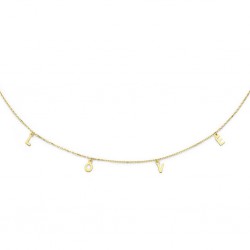JACKIE GOUDEN COLLIER - LOVE - 224608