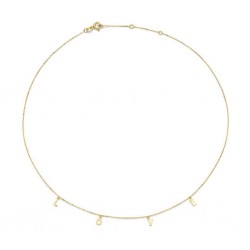 JACKIE GOUDEN COLLIER - LOVE - 224608