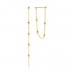 JACKIE GOUDEN OORSTEKER - BULLES BRUXELLES (SINGLE EARRING) - 220752