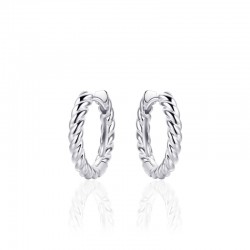 GISSER ZILVEREN OORRINGEN - 212970 GISSER ZILVEREN OORRINGEN - 212970
