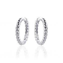 GISSER ZILVEREN OORRINGEN - 223792 GISSER ZILVEREN OORRINGEN - 223792