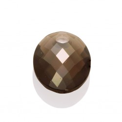SPARKLING JEWELS PENDANT GEMSTONE MEDIUM OVAL SMOKY QUARTZ - 232066 SPARKLING JEWELS PENDANT GEMSTONE MEDIUM OVAL SMOKY QUARTZ - 232066