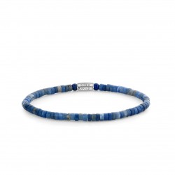 REBEL & ROSE ARMBAND - SLICES - MIDNIGHT BLUE - 4MM - S - 222410 REBEL & ROSE ARMBAND - SLICES - MIDNIGHT BLUE - 4MM - S - 222410