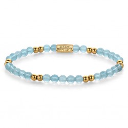 REBEL EN ROSE ARMBAND BLUE SKY 4MM M - 227264 REBEL EN ROSE ARMBAND BLUE SKY 4MM M - 227264