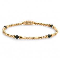 REBEL & ROSE ARMBAND - TOCH OF GREEN GLAM ROCKS - 4MM -S - 228611 REBEL & ROSE ARMBAND - TOCH OF GREEN GLAM ROCKS - 4MM -S - 228611