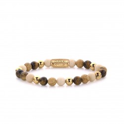 REBEL & ROSE ARMBAND - AUTUMN LOVE (18K PLATED) - 6MM - S - 221652 REBEL & ROSE ARMBAND - AUTUMN LOVE (18K PLATED) - 6MM - S - 221652