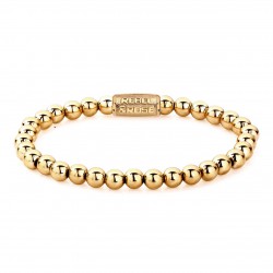 REBEL & ROSE ARMBAND - YELLOW GOLD ONLY - 6MM - S - 224895 REBEL & ROSE ARMBAND - YELLOW GOLD ONLY - 6MM - S - 224895