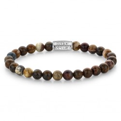 REBEL & ROSE ARMBAND - AUTUMN ROCKS - 6MM - S - 225251 REBEL & ROSE ARMBAND - AUTUMN ROCKS - 6MM - S - 225251