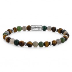 REBEL & ROSE ARMBAND - MOUNTAIN FORREST - 6MM - L - 231633