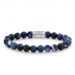REBEL & ROSE ARMBAND - MIDNIGHT BLUE - 8MM - XL - 226461 REBEL & ROSE ARMBAND - MIDNIGHT BLUE - 8MM - XL - 226461