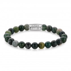 REBEL & ROSE ARMBAND - SECRET GARDEN - 8MM - L - 222248 REBEL & ROSE ARMBAND - SECRET GARDEN - 8MM - L - 222248