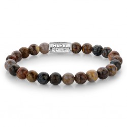 REBEL & ROSE ARMBAND - AUTUMN ROCKS - 8MM - M - 226329 REBEL & ROSE ARMBAND - AUTUMN ROCKS - 8MM - M - 226329