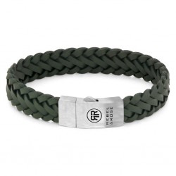 REBEL & ROSE ARMBAND - ABSOLUTLEY LEATHER BRAIDED RAW - XL - 227775 REBEL & ROSE ARMBAND - ABSOLUTLEY LEATHER BRAIDED RAW - XL - 227775