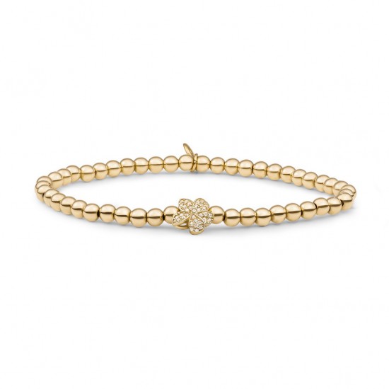 SPARKLING JEWELS SIERADEN, ARMBANDEN SB-G-4MM-FLOWER • 872115499211