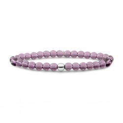 SPARKLING JEWELS ARMBAND - AUBERGINE QUARTZ -SATURN LARGE - 6MM - 229440 SPARKLING JEWELS ARMBAND - AUBERGINE QUARTZ -SATURN LARGE - 6MM - 229440