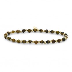 BRACLET TIGER EYE INTERSTELLAR GOLD 3MM - 228776 BRACLET TIGER EYE INTERSTELLAR GOLD 3MM - 228776