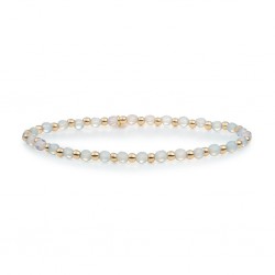 SPARKLING JEWELS ARMBAND OPALITE INTERSTELLAR - GOLD - 3MM - 230369